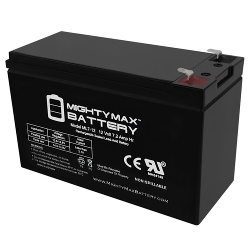 Mighty max 12v 7ah razor - mighty,