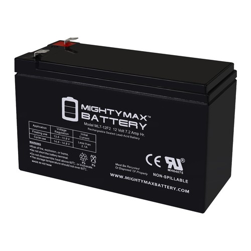 Mighty max 12v 7ah - max,